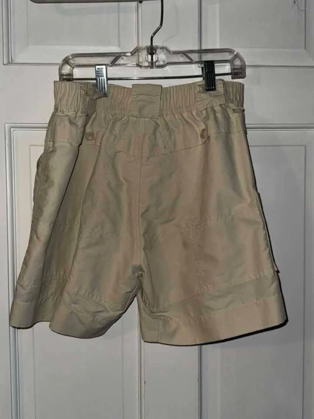 AFTCO Tan Men's Cargo Shorts with Elastic Waist
